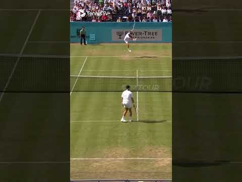 Feliciano Lopez LEAPS To Dodge His Opponents Shot 🤣