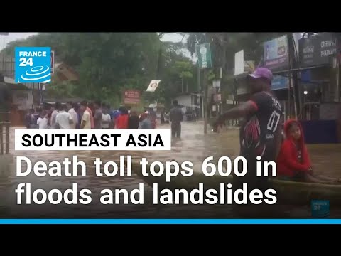 YouTube video thumbnail: Monsoon Floods and Landslides Leave More Than 600 Dead in Southeast Asia
