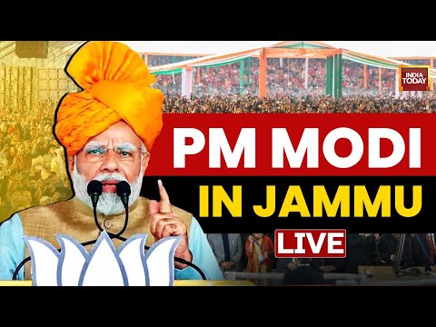INDIA TODAY LIVE: PM Modi In Jammu & Kashmir |PM Modi LIVE | PM Modi Speech LIVE |PM Modi News LIVE