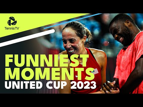 Funny Faces, Wild Serves & Teams Bonding 😂 | United Cup 2023 Funniest Moments