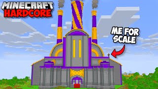 I Built A CHOCOLATE FACTORY in Minecraft Hardcore (#116)