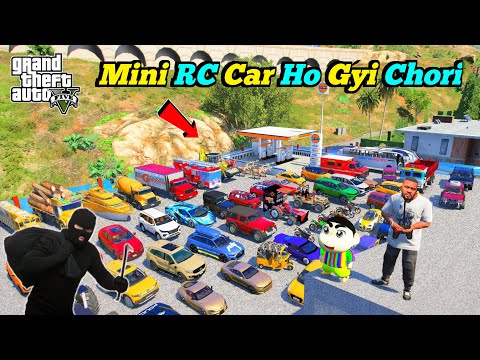 Franklin & Shinchan Ki RC Mini Car Ho Gyi Chori in GTA 5 JNK GAMER