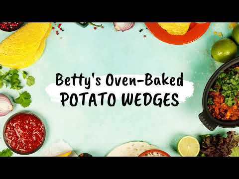 Betty's TOP VIDEO Oven-Baked Potato Wedges