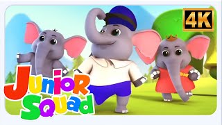 Ríete y aprende con cinco elefantitos y más divertidas canciones infantiles