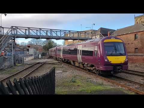Trains at Grimsby Town including 3 football specials (13/01/2024)