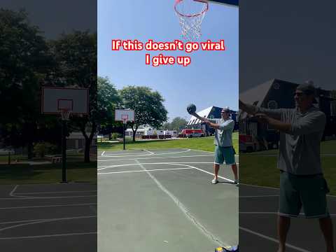 Viral worthy or time to give up? #trickshot #espn