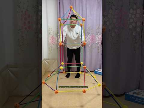 😍🎪Ngôi Nhà Lắp Ráp Rất Thú Vị! #funny