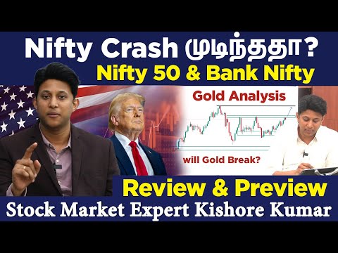 Nifty Crash முடிந்ததா? Bank Nifty என்ன ஆகும்?  Review & Preview