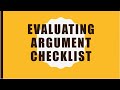 Evaluating Argument Strength and Structure
