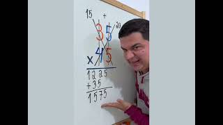 Multiplicação incrível do Mr Bean da Matemática ❤️