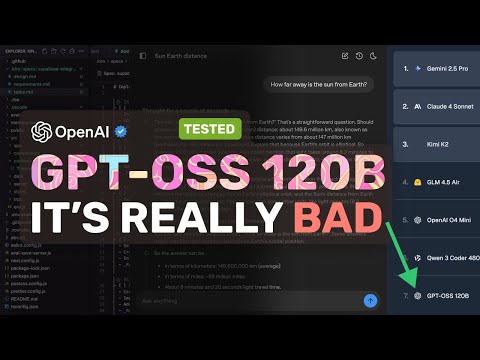 GPT-OSS 120B + KingBench 2.0 (Tested): Worst of 2025? This Model is pretty bad at almost anything.