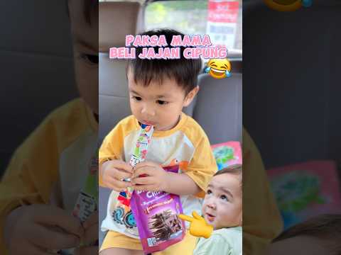 PAKSA MAMA BELI JAJAN CIPUNG semua gara gara cipung #shorts
