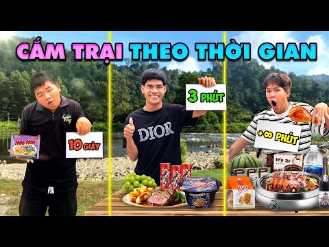 24h Cắm Trại Theo Thời Gian