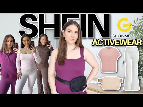 SHEIN CLOTHING HAUL TRY ON 2025 ! | Ft  GLOWMODE! | BEST LULULEMON DUPES !