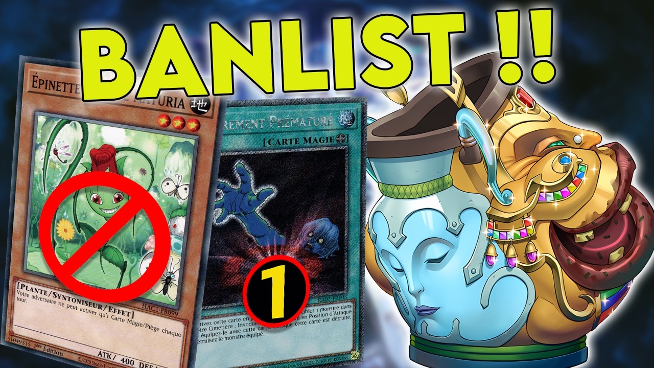 Yu-Gi-Oh! BANLIST COMPLÈTE OFFICIELLE : MAI 2026 🔥