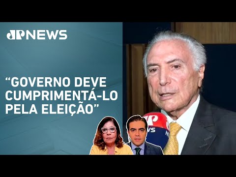 Michel Temer sobre vitória de Trump: “Relações entre países devem ser institucionais”