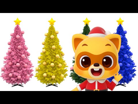 🎄크리스마스 트리 색깔놀이🎄 메리 크리스마스🎅 | 색깔교육 | 컬러놀이 | 로티프렌즈