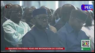 Dialogue National : la pertinente intervention d’Amadou Ba devant Diomaye …