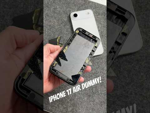 What’s inside the iPhone 17 Air (Dummy units)!?!