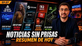 Noticias Sin Prisas #7: PlayStation, Steam Machine, Switch 2, RTX Super y AMD otra vez liándola