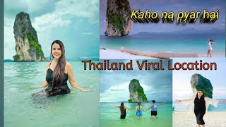Kaho Na Pyar Hai Song ki shooting yahan hui thi!Thailand Krabi 7 Island Tour Package! @FalakNaaz