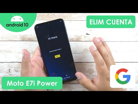 (SPANISH) Eliminar Cuenta de Google Motorola Moto E7i Power - Android 10