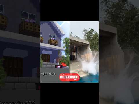 Original vs Animation - Yang Bisa Berenang Subscribe Ya #minecraft #comedy