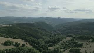 Flug am Sphinxfelsen bei Kupferberg (Medenec)