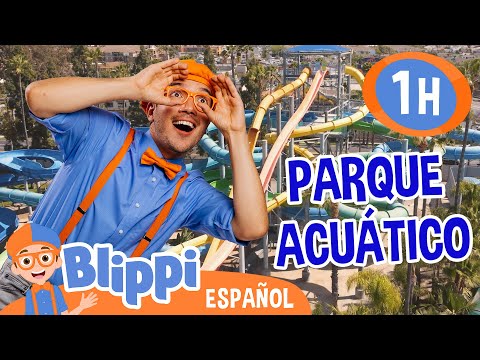 Blippi explora un parque acuático 💦| Blippi Español | Videos educativos para niños | Juega