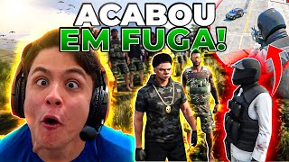 PAULINHO e LUQUETA FORAM ATACADOS COMPRANDO ARM4S ILEGAIS no GTA RP!😱(Modder clips)
