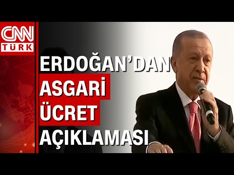 Asgari ücrete zam gelecek mi? Cumhurbaşkanı Erdoğan'dan flaş açıklamalar