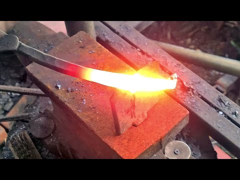 Making a knife from a cylinder