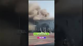 Incendie du magasin Dafy Moto aux Pennes Mirabeau en cours  #incendie #pompiers #info