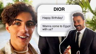 DIOR invited me to EGYPT for my BIRTHDAY!