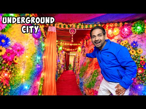 We Built Secret Underground House | ज़मीन के नीचे खुफ़िया घर 🤩 | Part-1