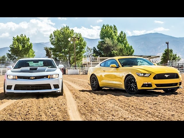 2015 Ford Mustang GT vs. 2015 Chevrolet Camaro SS - Head 2 Head Ep. 58
