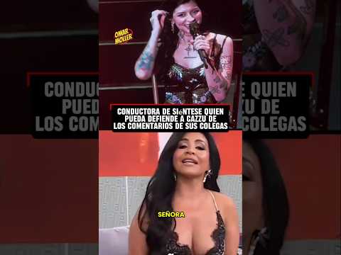 Conductora de SIÉNTESE QUIEN PUEDA defiende a CAZZU de los comentarios de sus compañeros en MÉXICO