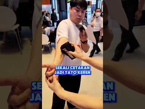 Cara terlihat keren dengan tato temporer