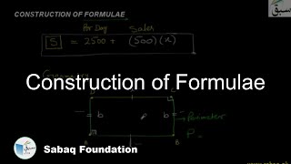 Construction of Formulae