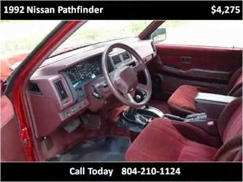 1992 Nissan pathfinder owners manual