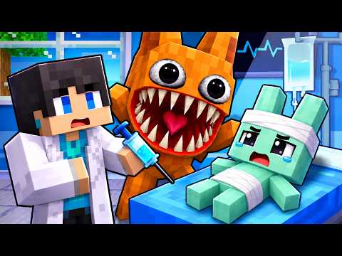 化け物だらけの動物病院で働くマインクラフト【 マイクラ / マインクラフト 】