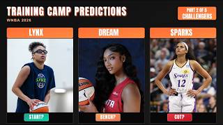 WNBA Final Roster Predictions 🚨 Tier 2 Challengers (Dream, Lynx, Sparks)