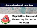 Measuring Distances on Maps