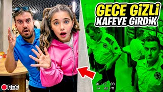 GECE GİZLİCE KAFEDE KALDIK !! ELİF SİNEM !! 