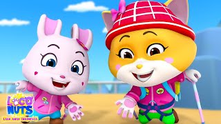 Lagu mendaki gunung yang seru dan video kartun prasekolah untuk anak-anak