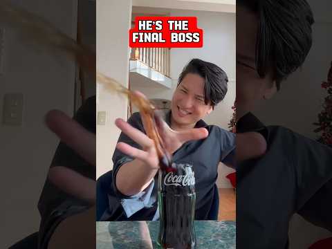 BREAKING A Glass Bottle With His Finger??