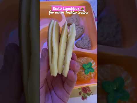 Erste Lunchbox für meine einjährige Tochter 👧🏼💖 Trennungsangst ?🥺IG:lariellesworld #Shorts