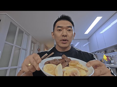 빌더식 새우볶음밥 도시락 VLOG