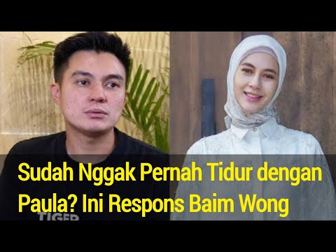 Sudah Nggak Pernah Tidur dengan Paula? Ini Respons Baim Wong Ditanya Begitu