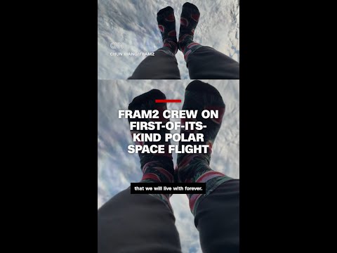 Details on first trip in space directly over North and South poles